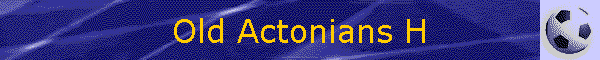 Old Actonians H